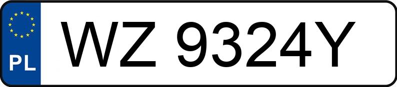 Numer rejestracyjny WZ 9324Y posiada CITROEN JUMPER Y - WZ9324Y Numer rejestracyjny WZ 9324Y posiada CITROEN JUMPER Y - WZ9324Y
