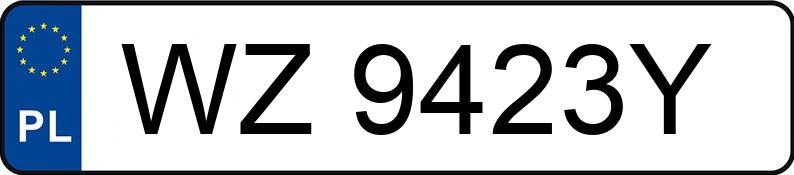 Numer rejestracyjny WZ 9423Y posiada MERCEDES-BENZ CLA 200 D - WZ9423Y Numer rejestracyjny WZ 9423Y posiada MERCEDES-BENZ CLA 200 D - WZ9423Y