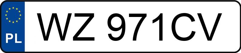 Numer rejestracyjny WZ 971CV posiada PORSCHE MACAN - WZ971CV Numer rejestracyjny WZ 971CV posiada PORSCHE MACAN - WZ971CV