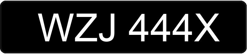Numer rejestracyjny WZJ 444X posiada VOLKSWAGEN KARMANN - WZJ444X