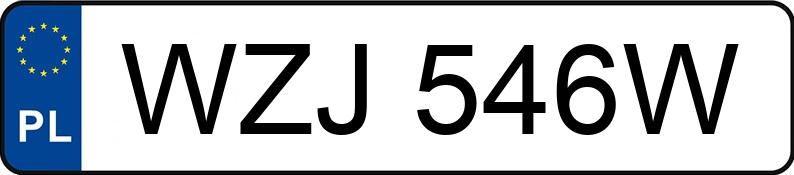 Numer rejestracyjny WZJ 546W posiada FIAT UNO - WZJ546W Numer rejestracyjny WZJ 546W posiada FIAT UNO - WZJ546W