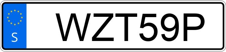 Numer rejestracyjny WZT59P posiada Kia Sportage Numer rejestracyjny WZT59P posiada Kia Sportage