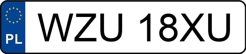 Numer rejestracyjny WZU 18XU posiada BMW 520 I - WZU18XU