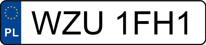 Numer rejestracyjny WZU 1FH1 posiada SKODA Octavia III 2.0 TDI-CR MR`18 E6 Clever DSG - WZU1FH1