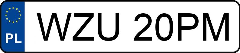 Numer rejestracyjny WZU 20PM posiada ALFA ROMEO 147 1.6 MR`00 E3 937 T.Spark Distinctive - WZU20PM Numer rejestracyjny WZU 20PM posiada ALFA ROMEO 147 1.6 MR`00 E3 937 T.Spark Distinctive - WZU20PM