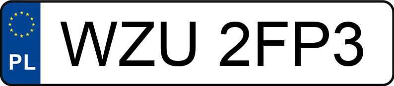 Numer rejestracyjny WZU 2FP3 posiada MERCEDES-BENZ C 200 Kompressor Kat. MR`00 E3 203 Elegance - WZU2FP3
