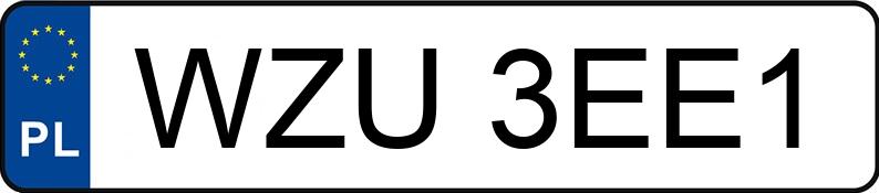 Numer rejestracyjny WZU 3EE1 posiada NISSAN Qashqai III 1.3 DIG-T Mild Hybrid MR`21 E6d N-Connecta - WZU3EE1