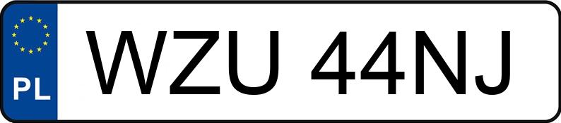 Numer rejestracyjny WZU 44NJ posiada PEUGEOT 5008 - WZU44NJ