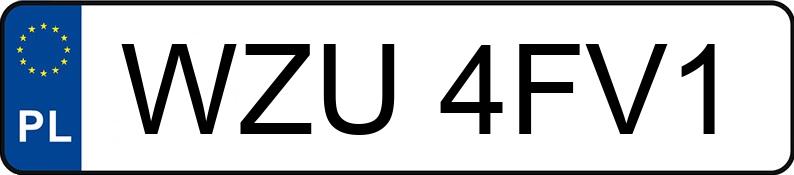 Numer rejestracyjny WZU 4FV1 posiada VOLKSWAGEN Passat B7 1.8 TSI MR`10 E5 Trendline - WZU4FV1 Numer rejestracyjny WZU 4FV1 posiada VOLKSWAGEN Passat B7 1.8 TSI MR`10 E5 Trendline - WZU4FV1
