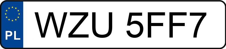 Numer rejestracyjny WZU 5FF7 posiada MERCEDES-BENZ C 300 - WZU5FF7