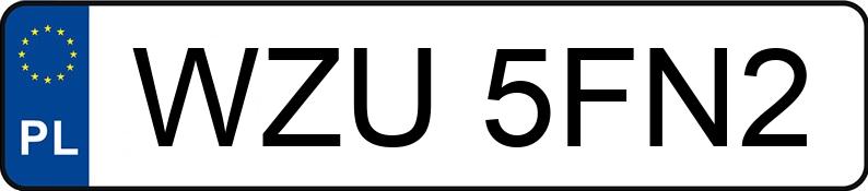 Numer rejestracyjny WZU 5FN2 posiada VOLVO XC 60 2.0 D4 DPF MR`18 E6 Momentum AWD - WZU5FN2