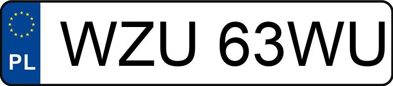 Numer rejestracyjny WZU 63WU posiada RENAULT MEGANE - WZU63WU Numer rejestracyjny WZU 63WU posiada RENAULT MEGANE - WZU63WU