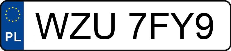 Numer rejestracyjny WZU7FY9 posiada ROVER R 75 Connoise