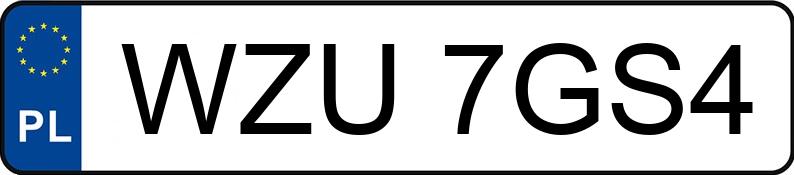 Numer rejestracyjny WZU 7GS4 posiada FORD Mondeo 2.0 TDCi MR`07 E4 Gold X - WZU7GS4