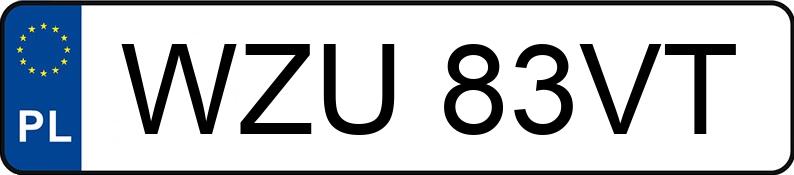 Numer rejestracyjny WZU 83VT posiada OPEL ASTRA - WZU83VT Numer rejestracyjny WZU 83VT posiada OPEL ASTRA - WZU83VT