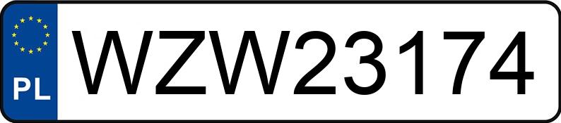 Numer rejestracyjny WZW 23174 posiada BMW 316 - WZW23174 Numer rejestracyjny WZW 23174 posiada BMW 316 - WZW23174