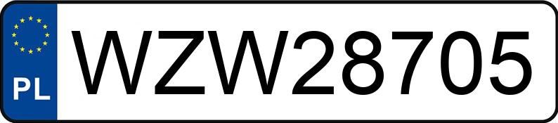 Numer rejestracyjny WZW 28705 posiada BMW 330I - WZW28705