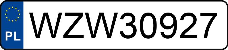 Numer rejestracyjny WZW 30927 posiada SEAT LEON - WZW30927 Numer rejestracyjny WZW 30927 posiada SEAT LEON - WZW30927