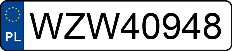 Numer rejestracyjny WZW 40948 posiada BMW 535I - WZW40948 Numer rejestracyjny WZW 40948 posiada BMW 535I - WZW40948