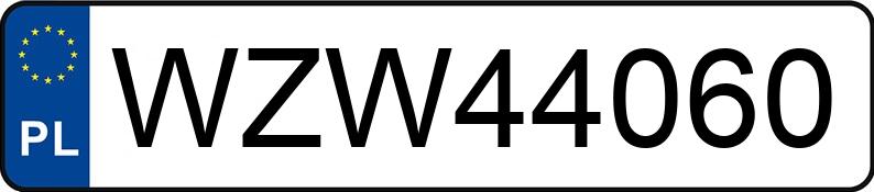 Numer rejestracyjny WZW 44060 posiada MERCEDES-BENZ AMG GT - WZW44060