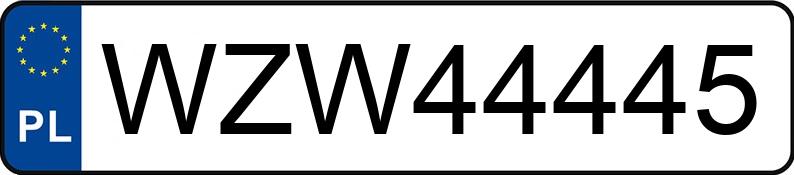 Numer rejestracyjny WZW 44445 posiada MERCEDES-BENZ A 220 CDI - WZW44445