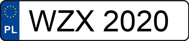 Numer rejestracyjny WZX 2020 posiada FIAT Cinquecento 0.7 170 Maquillage - WZX2020