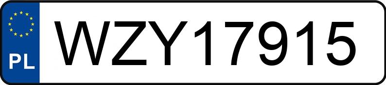Numer rejestracyjny WZY 17915 posiada MITSUBISHI LANCER - WZY17915 Numer rejestracyjny WZY 17915 posiada MITSUBISHI LANCER - WZY17915