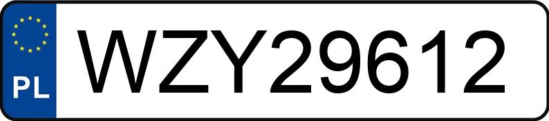 Numer rejestracyjny WZY 29612 posiada FORD Focus 1.5 TDCi MR`15 E6 ST-Line Red - WZY29612