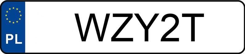 Numer rejestracyjny WZY 2T posiada RENAULT Megane Coupe 1.6 MR`95 RN - WZY2T Numer rejestracyjny WZY 2T posiada RENAULT Megane Coupe 1.6 MR`95 RN - WZY2T