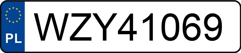 Numer rejestracyjny WZY 41069 posiada NISSAN QASHQAI+2 - WZY41069 Numer rejestracyjny WZY 41069 posiada NISSAN QASHQAI+2 - WZY41069