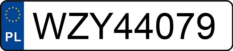 Numer rejestracyjny WZY 44079 posiada KIA Stinger 2.0 MR`17 E6 L - WZY44079