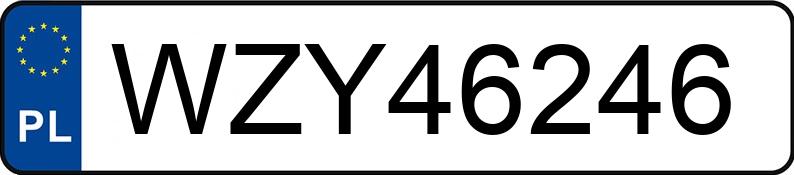 Numer rejestracyjny WZY 46246 posiada ALFA ROMEO Giulia 2.0 Turbo MR`16 E6 Veloce Q4 Aut. - WZY46246 Numer rejestracyjny WZY 46246 posiada ALFA ROMEO Giulia 2.0 Turbo MR`16 E6 Veloce Q4 Aut. - WZY46246