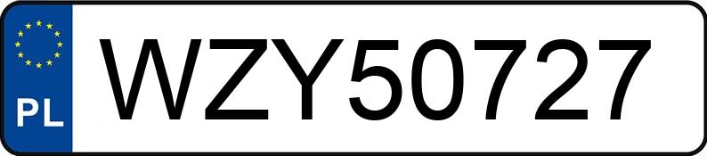 Numer rejestracyjny WZY 50727 posiada AUDI A6 2.5 TDI QUATTRO - WZY50727 Numer rejestracyjny WZY 50727 posiada AUDI A6 2.5 TDI QUATTRO - WZY50727