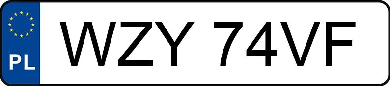 Numer rejestracyjny WZY 74VF posiada BENELLI Naked Bike Tornado Nacked T - WZY74VF