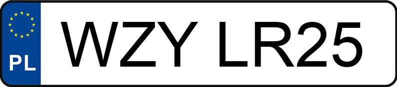 Numer rejestracyjny WZY LR25 posiada VOLVO C70 2.4 MR`97 E3 C70 2.4 MR`97 E3 - WZYLR25