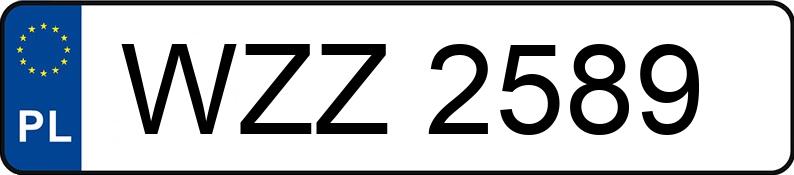Numer rejestracyjny WZZ 2589 posiada OPEL Astra 1.4 GL - WZZ2589