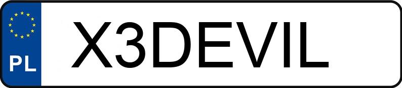 Numer rejestracyjny X3DEVIL posiada BMW 335i Cabrio MR`07 E4 E93 335i Cabrio MR`07 E4 E93 Numer rejestracyjny X3DEVIL posiada BMW 335i Cabrio MR`07 E4 E93 335i Cabrio MR`07 E4 E93