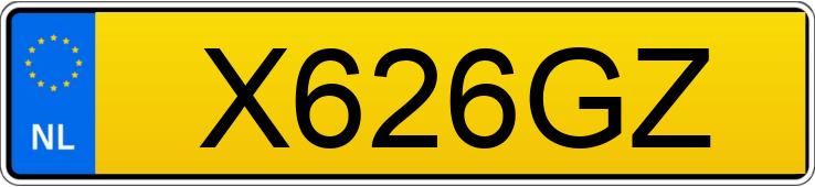 Numer rejestracyjny X626GZ posiada MITSUBISHI ECLIPSE TURBO Numer rejestracyjny X626GZ posiada MITSUBISHI ECLIPSE TURBO