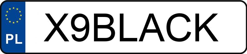 Numer rejestracyjny X9BLACK posiada BMW 320 320 Diesel MR`04 E3 E90 Numer rejestracyjny X9BLACK posiada BMW 320 320 Diesel MR`04 E3 E90