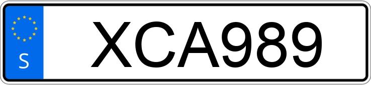 Numer rejestracyjny XCA989 posiada Toyota Corolla 1.6 Numer rejestracyjny XCA989 posiada Toyota Corolla 1.6