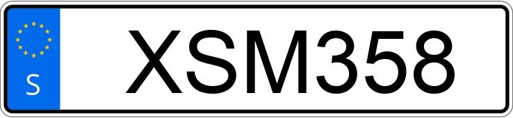 Numer rejestracyjny XSM358 posiada Volvo XC60 D4