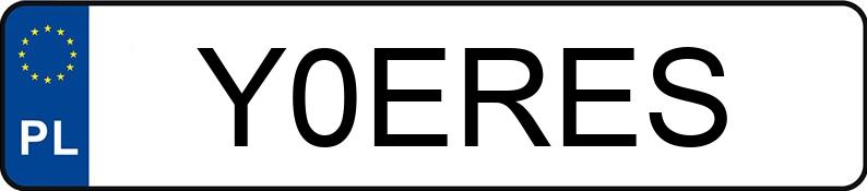 Numer rejestracyjny Y0ERES posiada BMW M 4 Coupe 3.0 MR`24 E6d/e G82 CS M Drivelogic