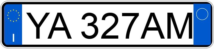 Numer rejestracyjny YA327AM posiada NISSAN Qashqai 2a serie