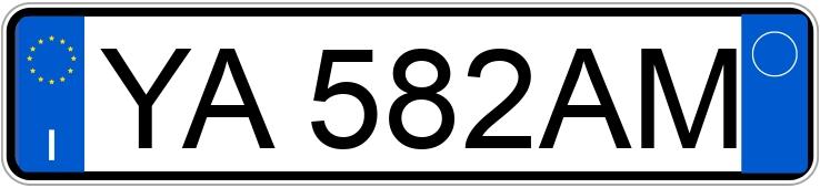 Numer rejestracyjny YA582AM posiada ALFA ROMEO Giulietta Numer rejestracyjny YA582AM posiada ALFA ROMEO Giulietta