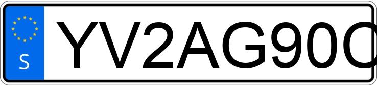 Numer rejestracyjny YV2AG90C5BA707378 posiada  