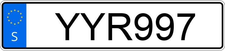 Numer rejestracyjny YYR997 posiada Mercedes-Benz CLA 200 d