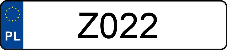 Numer rejestracyjny Z022 posiada AUDI A4 2.0 TFSI Kat. MR`07 E4 B8 A4 2.0 TFSI Kat. MR`07 E4 B8