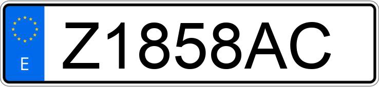 Numer rejestracyjny Z1858AC posiada VOLKSWAGEN GOLF Numer rejestracyjny Z1858AC posiada VOLKSWAGEN GOLF