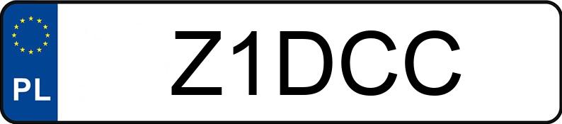 Numer rejestracyjny Z1DCC posiada DODGE CHALLENGER Numer rejestracyjny Z1DCC posiada DODGE CHALLENGER