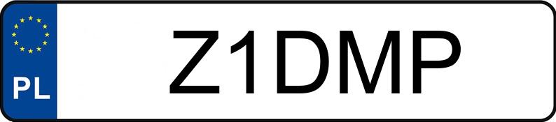 Numer rejestracyjny Z1DMP posiada LEXUS IS 250 MR`13 E5 F Impression